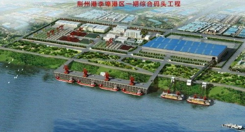 湖北一永久性砂石集并中心建成，總投資約2.5億元，年設(shè)計(jì)吞吐量360萬(wàn)噸
