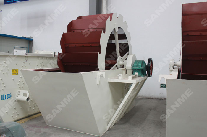 輪式洗砂機有什么優(yōu)點？哪里可以定制輪斗洗砂機？