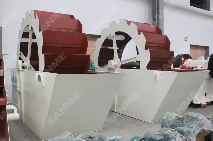 輪式洗砂機有什么優(yōu)點？哪里可以定制輪斗洗砂機？