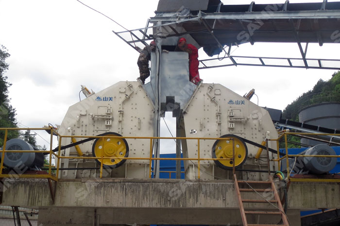 反擊式破碎機如何安裝、調(diào)試、維修，上海山美為你解答